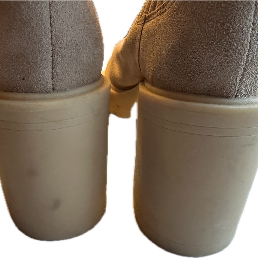Dolce Vita Beige Suede Women's Ankle Boots size 11 - Picture 13 of 14